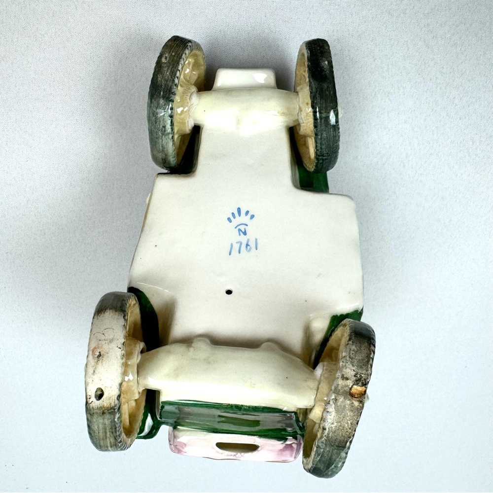 VTG Capodimonte Antique Jalopy Old Model-T Car - Picture 12 of 14